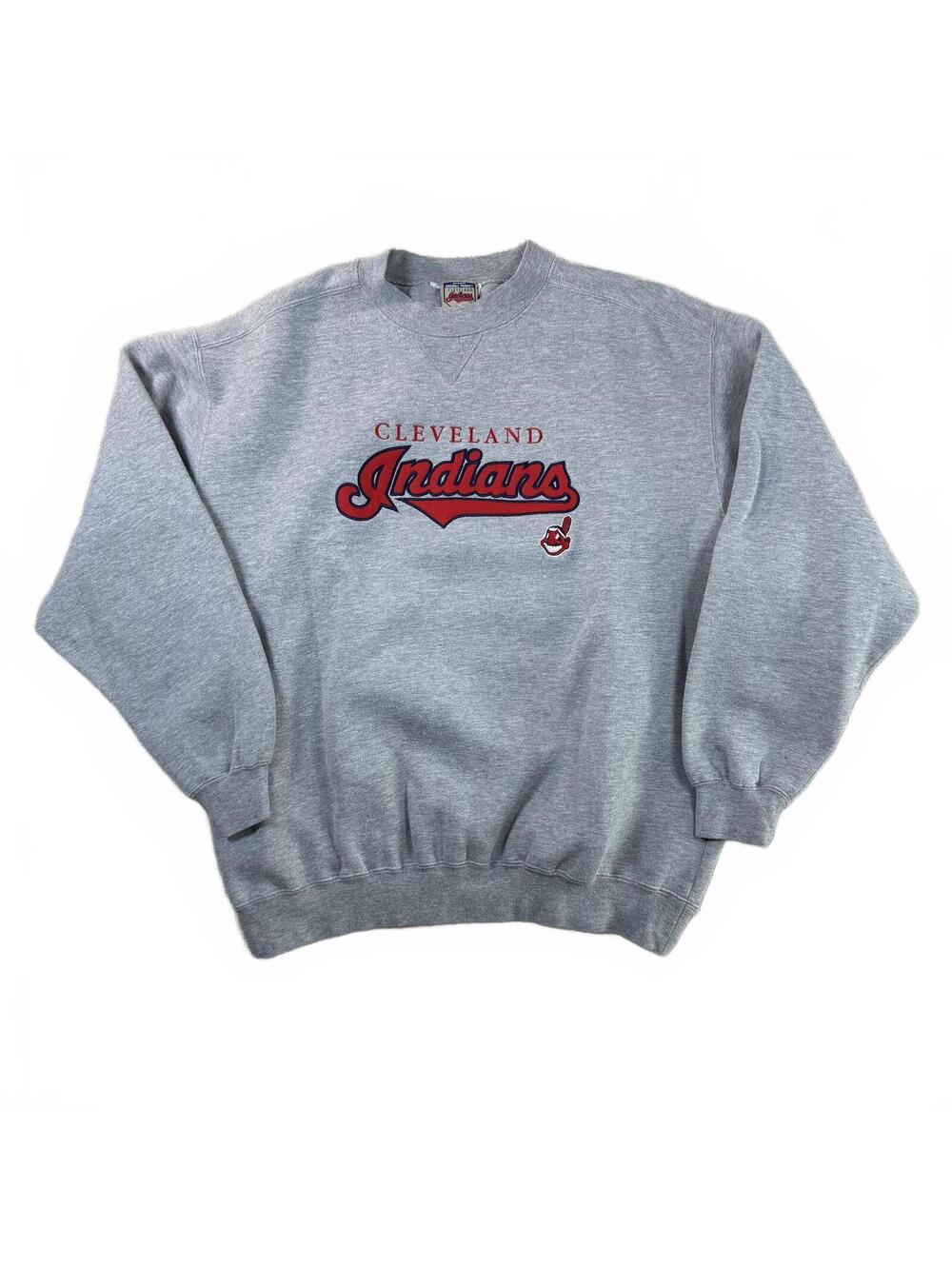Vintage Cleveland Indians MLB Crewneck Sweatshirt L